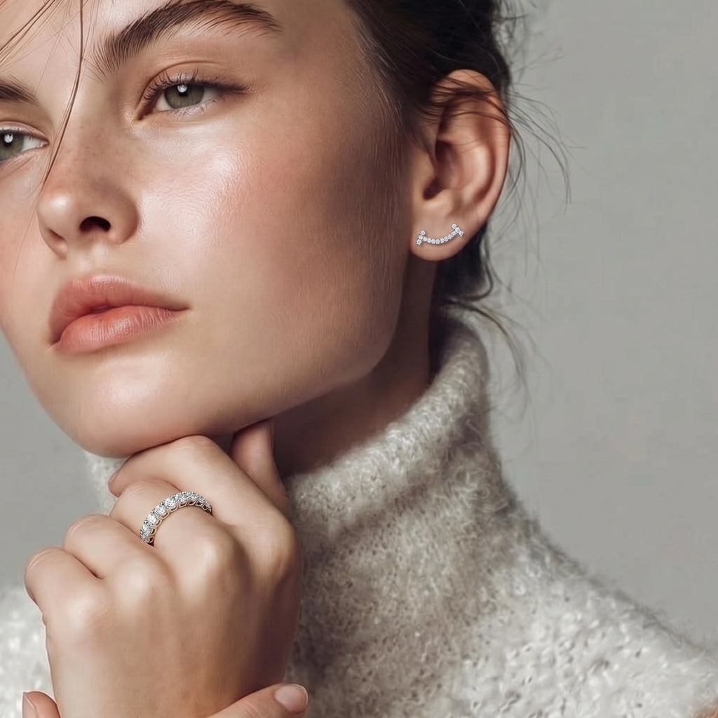 Infinite Sparkle Ring by LUMÉ